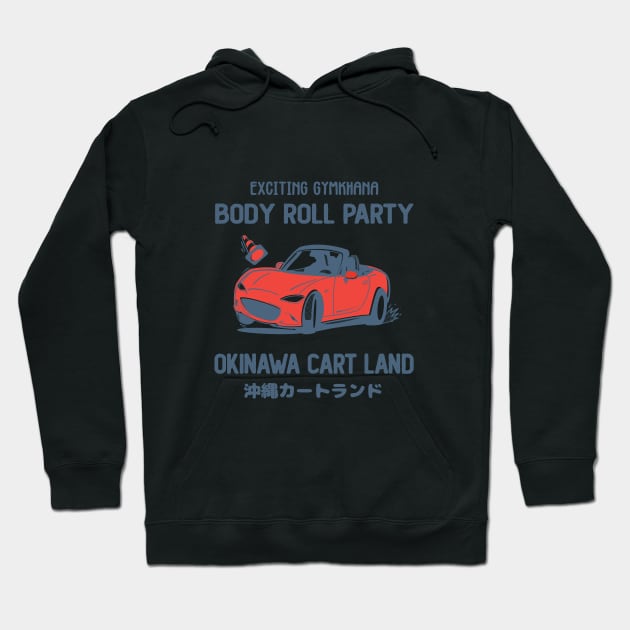 Mazda MX5 Miata Gymkhana Hoodie by 8800ag